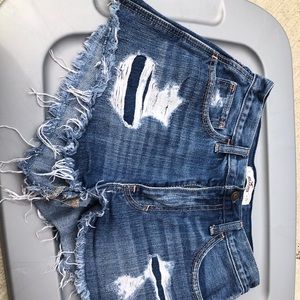 Jean shorts